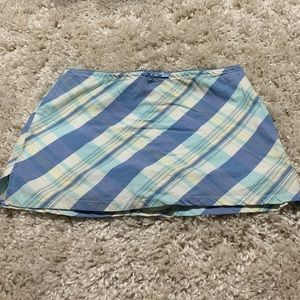 Plaid Mini Skort